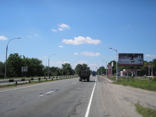 Щит 6x3,  Автомобильная дорога Р-52 (км 24+250 справа), ул. Передовая