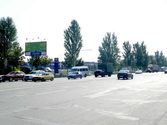 Щит 6x3,  Запорожское шоссе – ул Паникахи (ТЦ «Метро»)