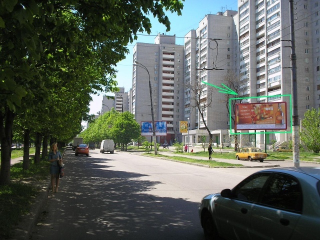 Щит 6x3, ул. Рабочая - ул. Уральская д.№190 Щит 6x3, ул. Рабочая - ул. Уральская д.№190