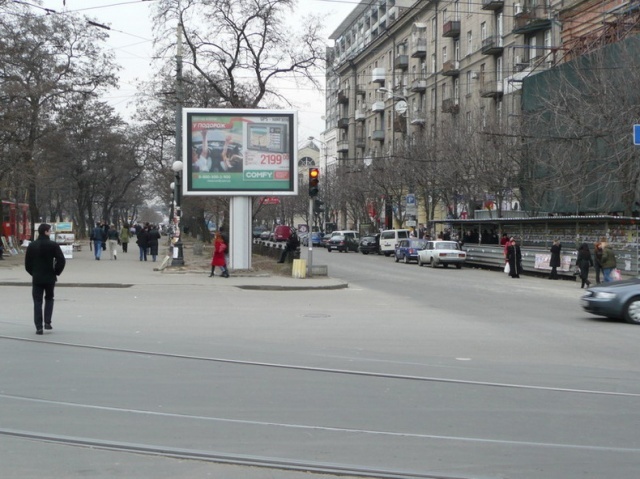 Скролл 4x3,  пр. К. Маркса - ул. Московская