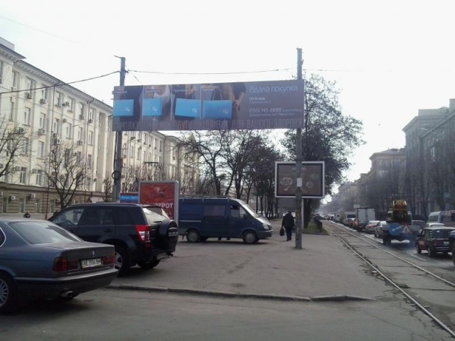 Міст 1x1,  пр.К.Маркса (пл.Петровского)