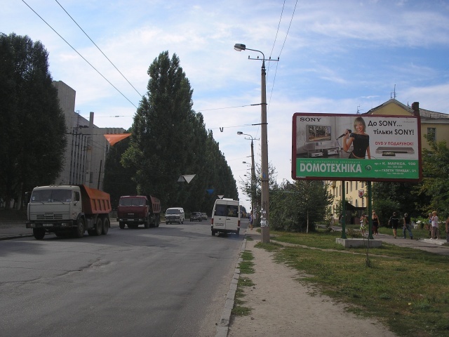 Щит 6x3,  ул. Криворожская, 10